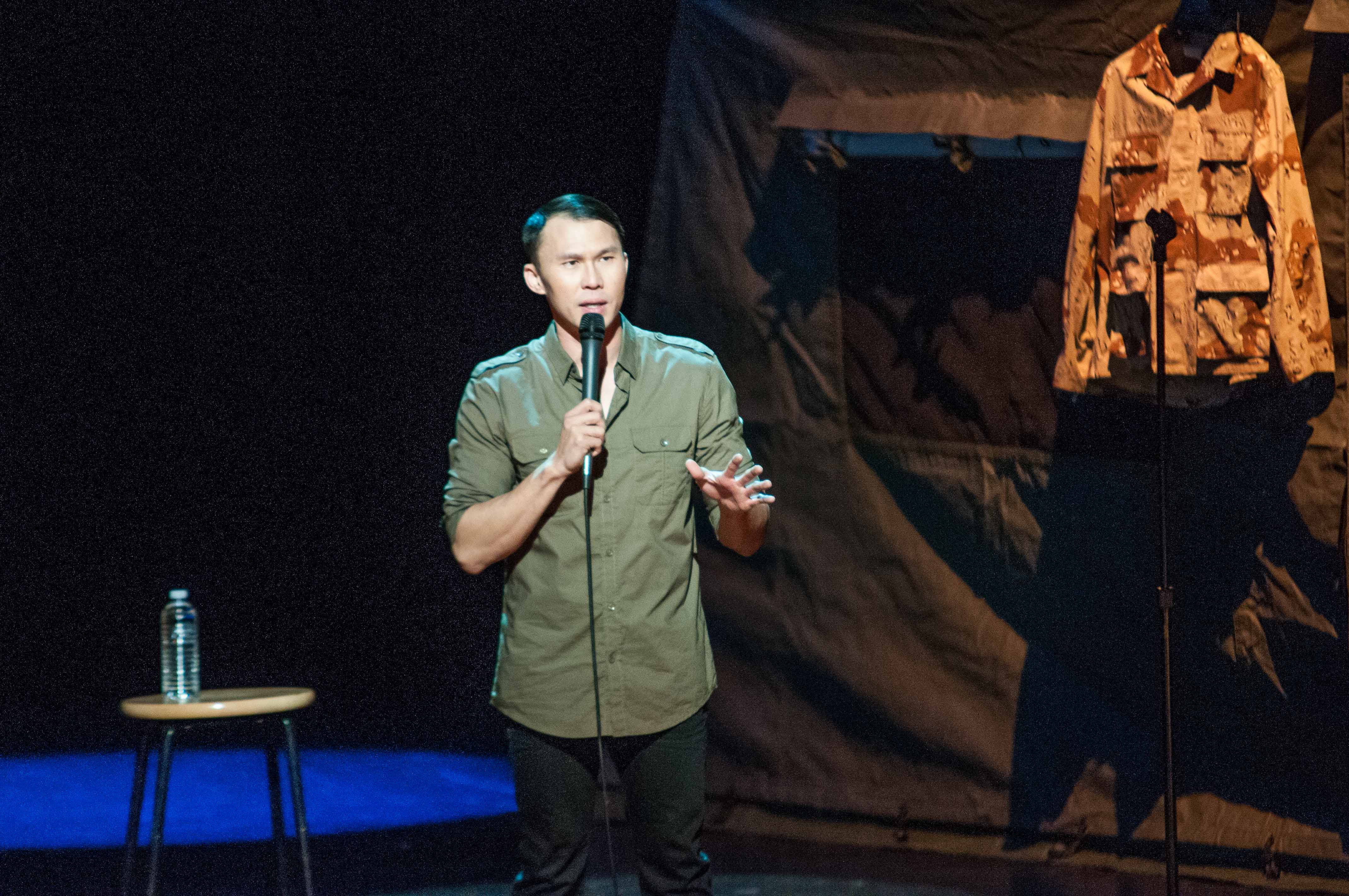 Thom Tran, US Army (R) - Creator/ Executive Producer of the GIs of Comedy